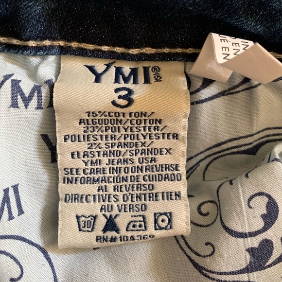 YMI Bermuda Cut Offs Shorts Size 3 - Picture 6 of 7